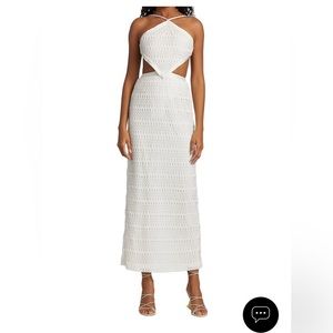 Patbo Crochet Cutout Beach Dress